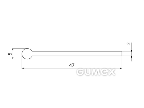SILIKONPROFILE I-FORM